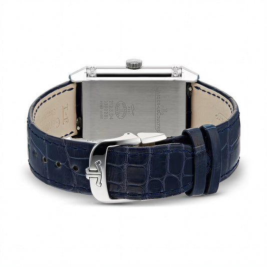Reverso Classic Medium Duetto Stainless Steel / Silver / Alligator